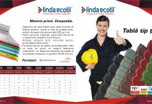 LindaShop.ro – Sisteme pentru acoperișuri ieftine, rezistente și estetice Linda Ecotil Tabla Tip Tigla